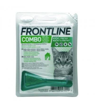 FRONTLINE Combo spot on cat (pro kočky) ampule 1x 0.5ml a.u.v.