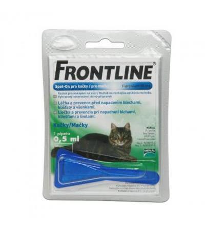 FRONTLINE spot on cat (for cats) ampule 1x 0.5ml a.u.v.