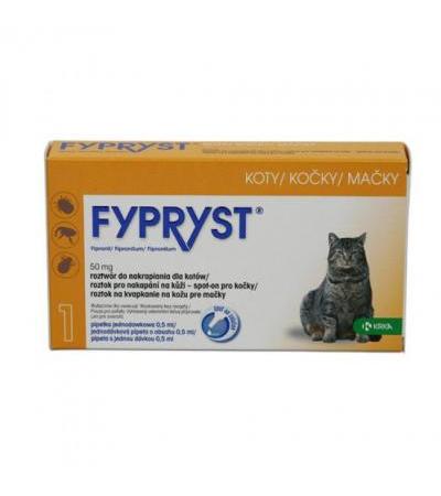 FYPRYST spot on cat (for cats) ampule 1x 0.5ml a.u.v.