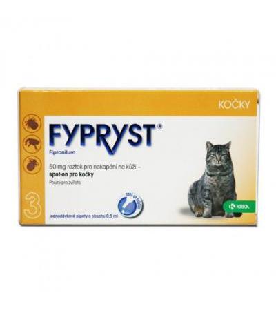FYPRYST spot on cat (for cats) ampule 3x 0.5ml