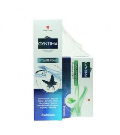 Fytofontána GYNTIMA PROBIOTICA FORTE vaginal suppositories + intimate foam 150ml