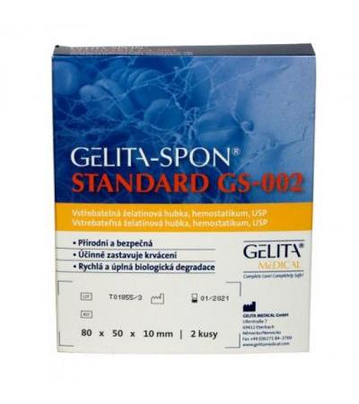 GELITA-SPON Standard GS-002 80x50x10mm/2pcs