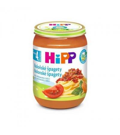 HIPP BABY MENU Šaghetti in Bologna sauce 190g