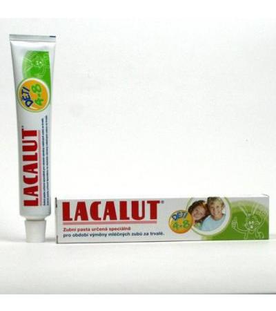 LACALUT toothpaste FOR CHILDREN 50ml (4-8 years of age)