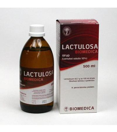LACTULOSA BIOMEDICA syrup 500ml 50%
