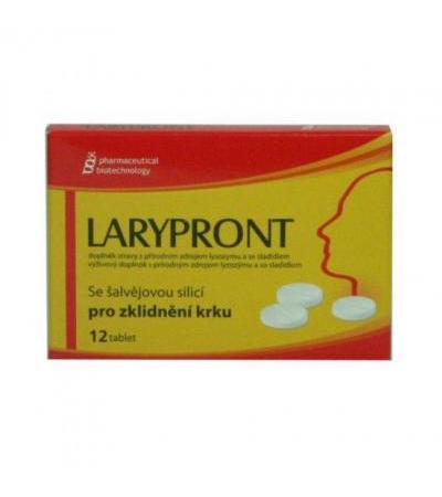 Larypront with sage tbl 12