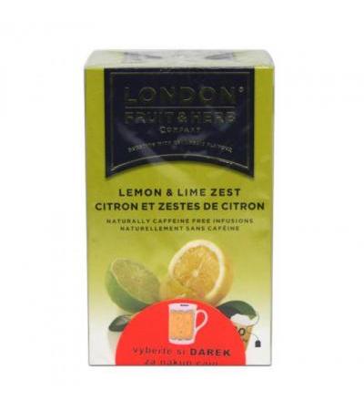 London FRUIT&HERB lemon & lime zest tea 20 bags