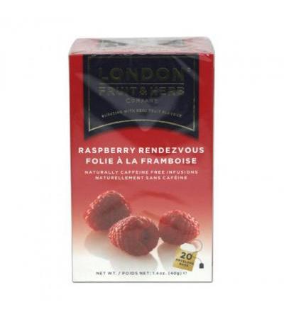 London FRUIT&HERB raspberry randezvous tea 20 bags