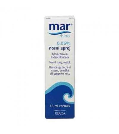 MAR RHINO 0,05% nose spray 15ml (from 2 until 7 years of age)