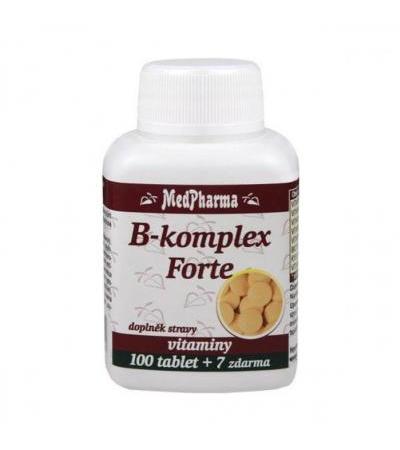 MedPharma B-KOMPLEX FORTE cps. 100 + 7 FOR FREE