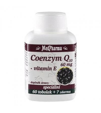 MedPharma COENZYM Q10 60mg forte cps. 60 + 7 FOR FREE