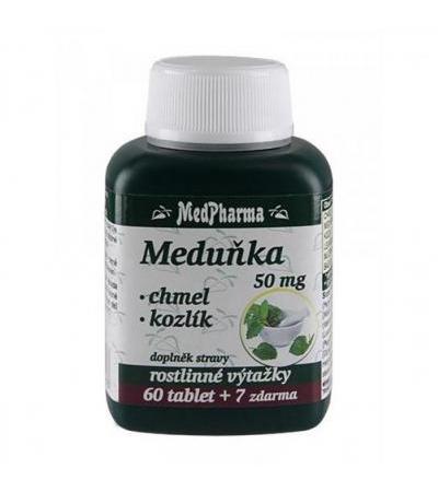 MedPharma MELISSA + HOPS + VALERIAN 60 tablets + 7 FOR FREE