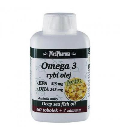 MedPharma OMEGA 3 FORTE 60 capsules + 7 FOR FREE