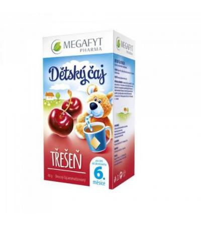 Megafyt fruit tea for kids CHERRY flavour 20x 2g