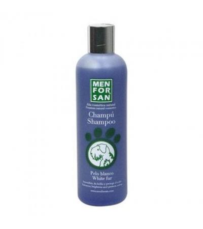 MenForSan shampoo to brighten the white coat for dogs 300 ml