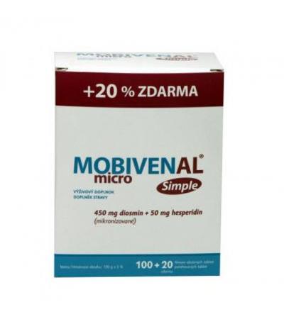 MOBIVENAL Micro Simple tbl 100 + 20 FOR FREE