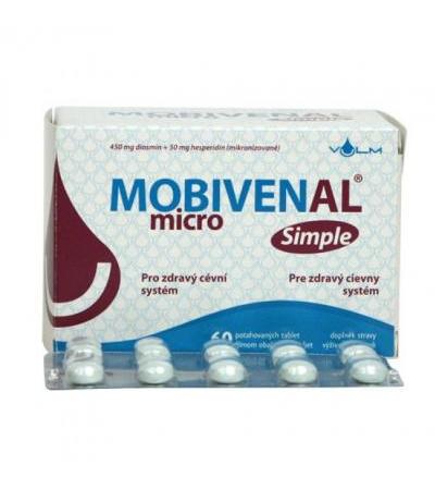 MOBIVENAL Micro Simple tbl 60 + 10 FOR FREE
