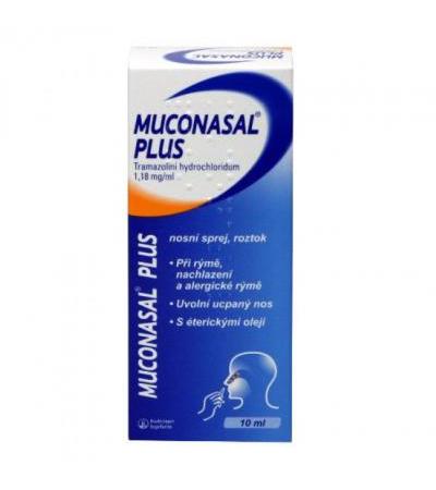 MUCONASAL PLUS nasal spray 10ml