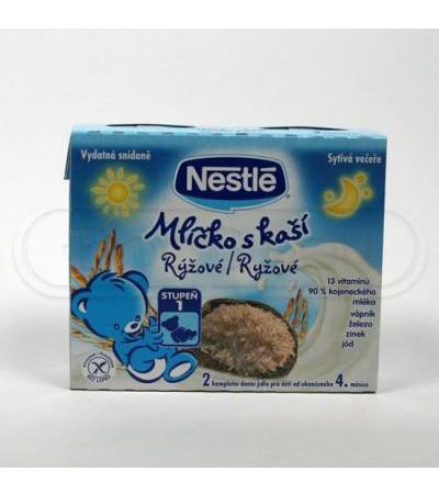 NESTLE milk with rice pudding 2x 200ml EXP. 14/01/2017