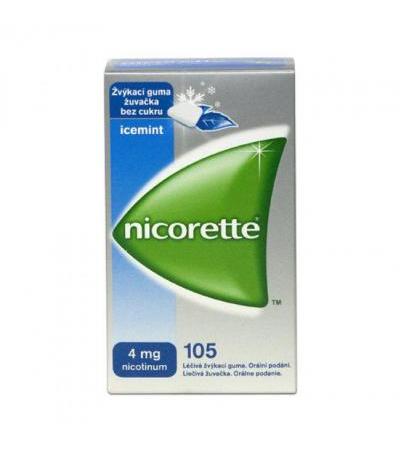 NICORETTE ICEMINT chewing gums 105x 4mg