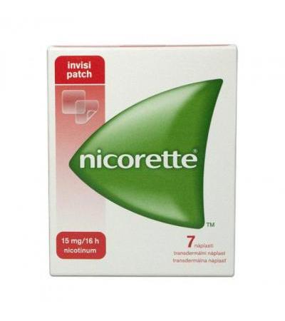 NICORETTE invisi patch sticking plaster 7x 15mg/16 hours