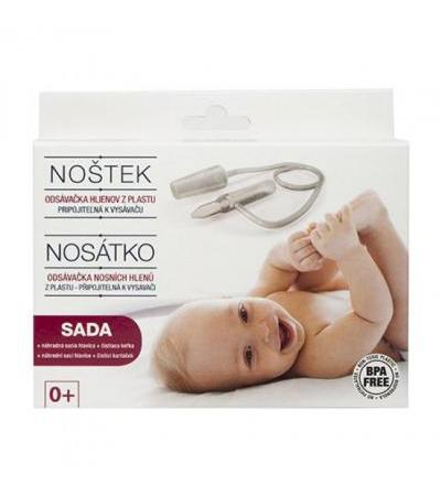 NOSÁTKO baby nasal secretion aspirator SET