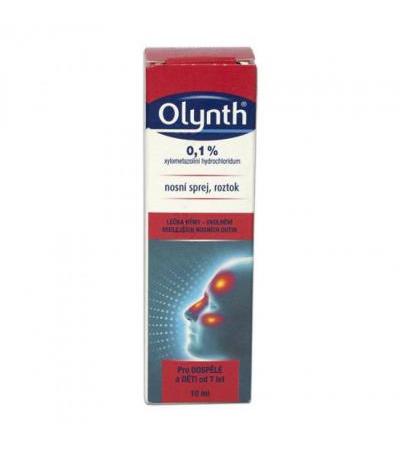 OLYNTH 0.1% nose spray 10ml (adults)