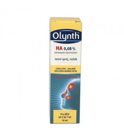 OLYNTH HA 0.05% nose spray 10ml (from 2 to 7 years of age)