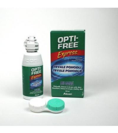 OPTI-FREE EXPRESS solution for soft contact lenses 120ml