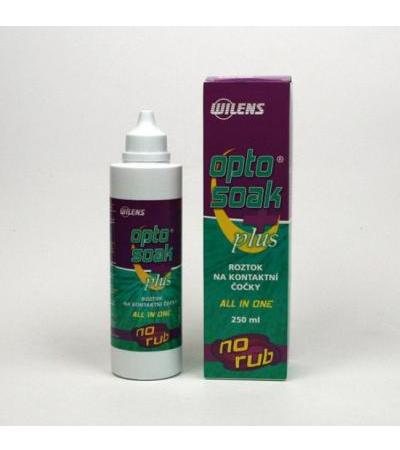OPTOSOAK PLUS solution for soft contact lenses 250ml