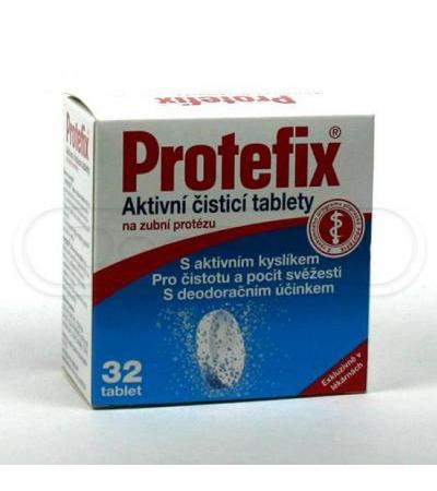 PROTEFIX active cleaning tablets 32 pcs