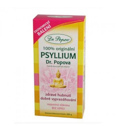 PSYLLIUM 200g Indian soluble fibre -Dr. Popov-