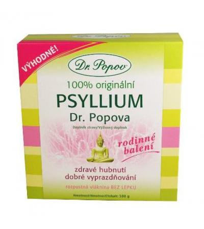 PSYLLIUM 500g Indian soluble fibre -Dr. Popov-