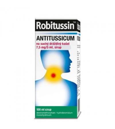 ROBITUSSIN ANTITUSSICUM syrup for dry cough 100 ml / 150mg
