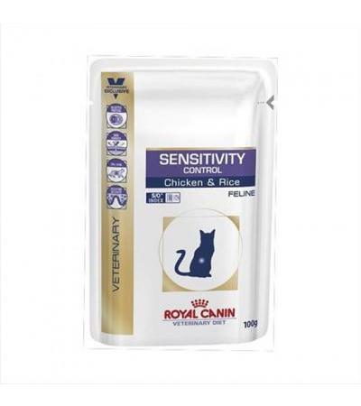 Royal Canin SENSITIVITY CONTROL CAT chicken with rice 12x 100g