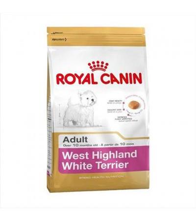 Royal Canin WEST HIGHLAND WHITE TERRIER ADULT (>10m) 1.5kg