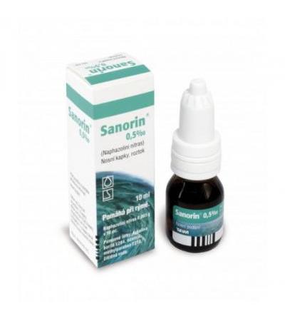 SANORIN drops 10 ml / 0.05%