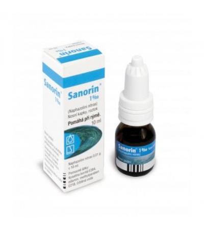 SANORIN drops 10 ml / 0.1%