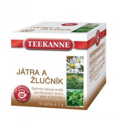 Teekanne tea LIVER AND GALLBLADDER 10x 2g