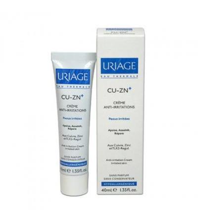 URIAGE CU-ZN+ CRÈME Anti-irritation cream 40ml