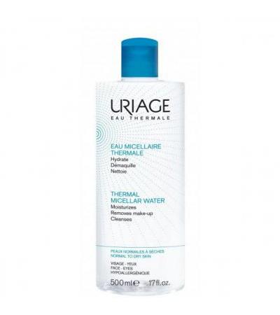 URIAGE EAU MICELLAIRE THERMALE Cleansing water micellar solution normal to dry skin 500ml