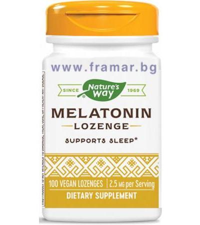 МЕЛАТОНИН таблетки 2.5 мг * 100 NATURE`S WAY
