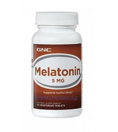 МЕЛАТОНИН табл. 5 мг. * 60 GNC