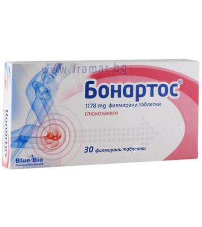 БОНАРТОС таблетки 1178 мг * 30