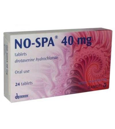 НО - ШПА таблетки 40 мг * 24
