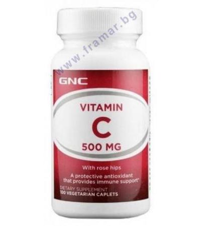 ВИТАМИН Ц табл. 500 мг. * 100 GNC