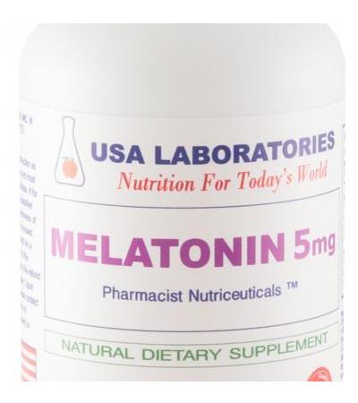МЕЛАТОНИН капсули 5 мг * 60 USA LABORATORIES