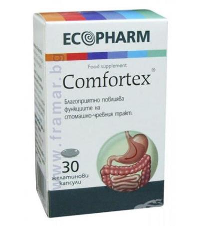 КОМФОРТЕКС капсули 200 мг * 30 ЕКОФАРМ