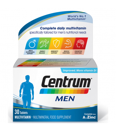 Centrum Men Multivitamin Tablets - (30 Tabletten)