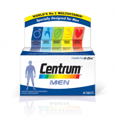 Centrum Men Multivitamin Tablets - (60 Tabletten)